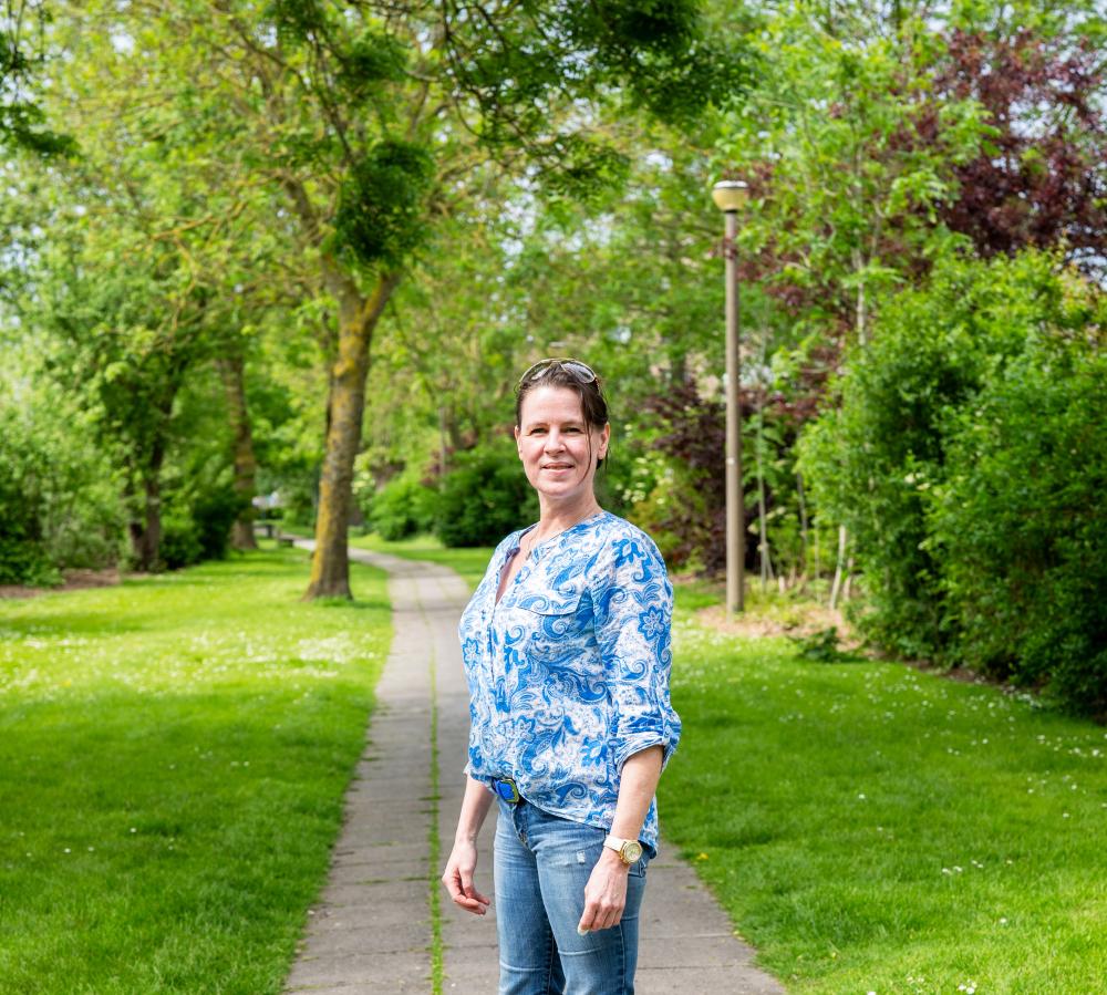 Liesbeth (46) progresse lentement mais sûrement dans sa lutte contre la pauvreté