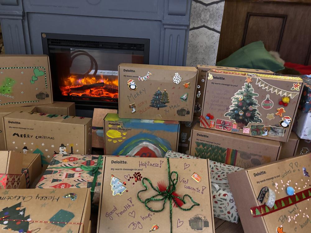 Deloitte bezorgt mensen in nood opnieuw een warme kerst